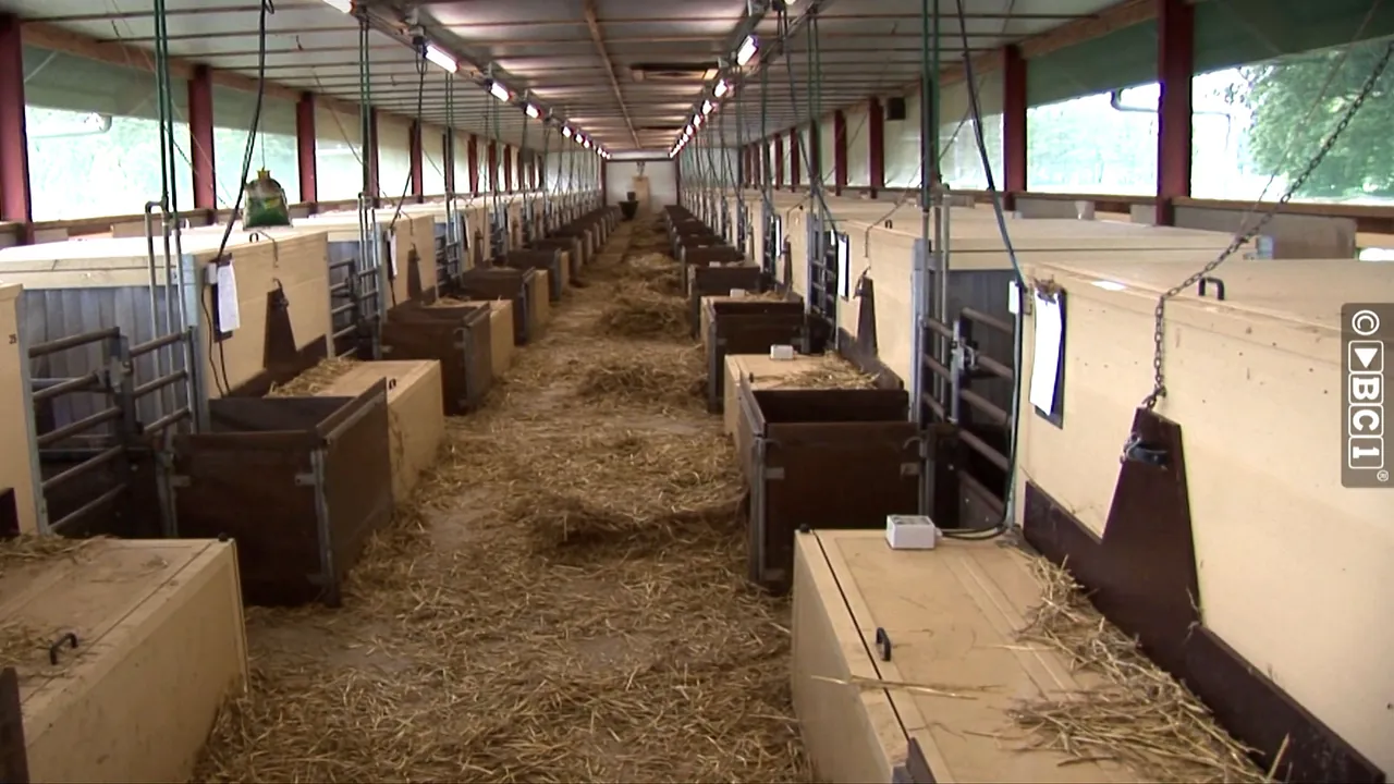 Natuurlijke leefomgeving voor varkens nagebootst (video)